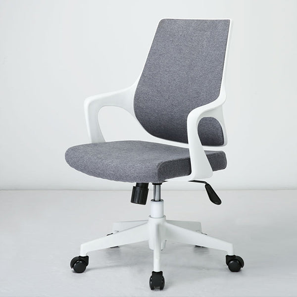 Modern Arm Chair Fixed Arms Adjustable Seat Height Office Chair