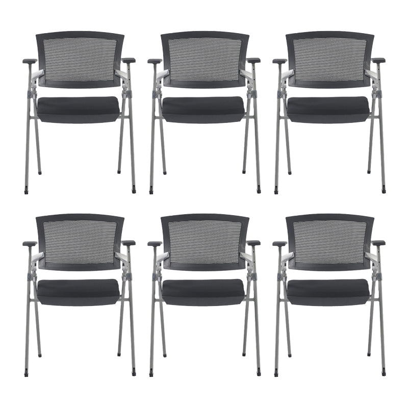 Mid-Back Conference Chair Contemporary Adjustable Back Height Guest Chair