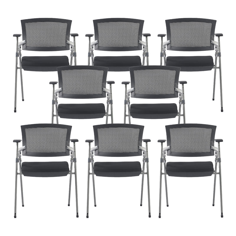 Mid-Back Conference Chair Contemporary Adjustable Back Height Guest Chair