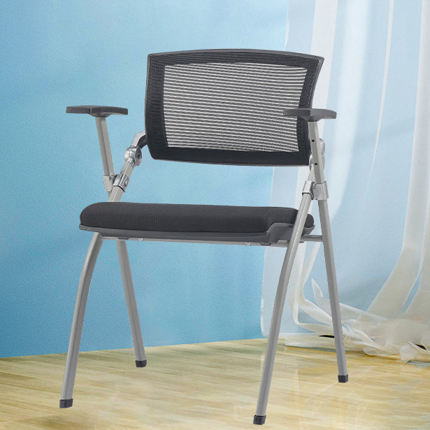 Mid-Back Conference Chair Contemporary Adjustable Back Height Guest Chair