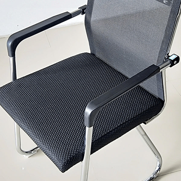 Contemporary Conference Chair Ergonomic No Wheels Office Chair