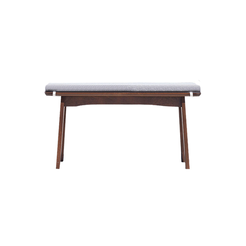 11 Inch Wide Bench Modern Solid Wood Seating Bench with Legs