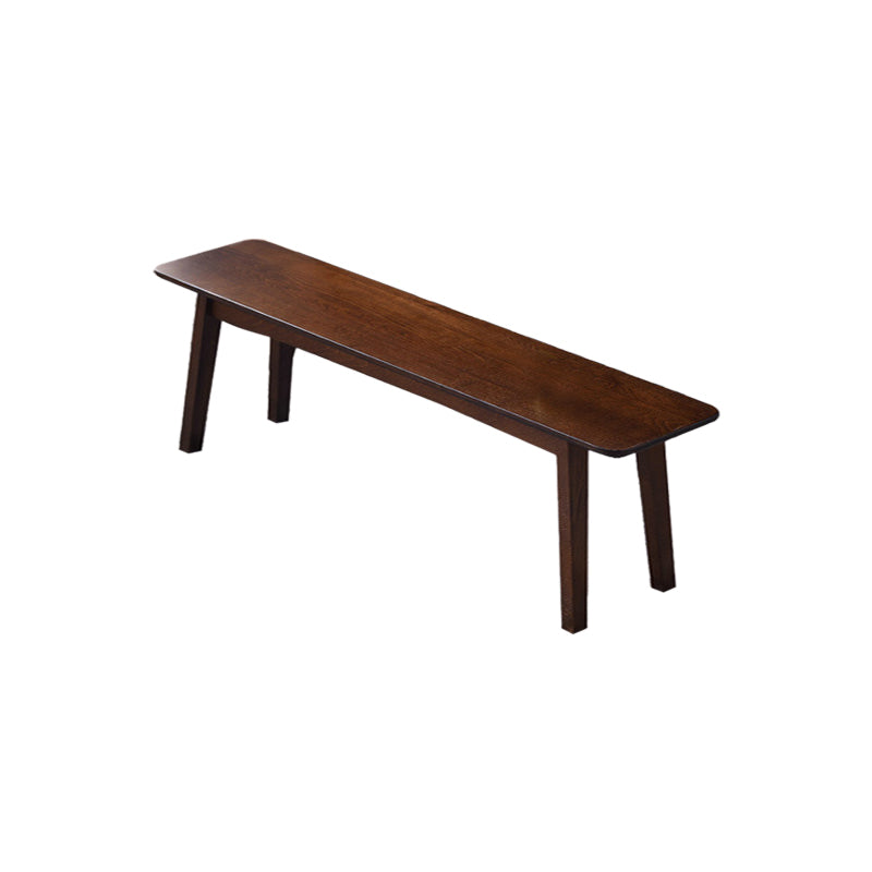 11 Inch Wide Bench Modern Solid Wood Seating Bench with Legs