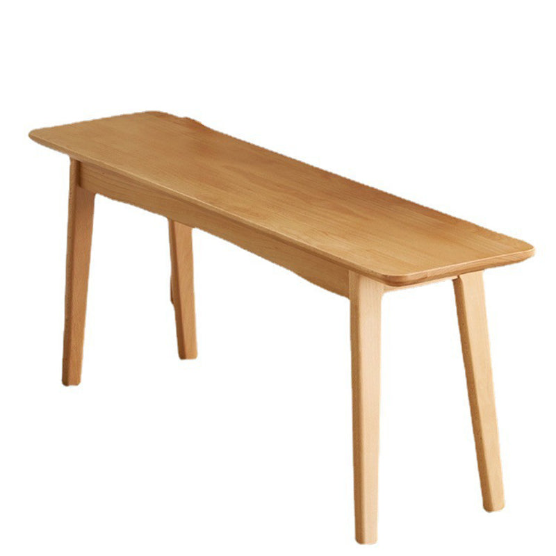 11 Inch Wide Bench Modern Solid Wood Seating Bench with Legs