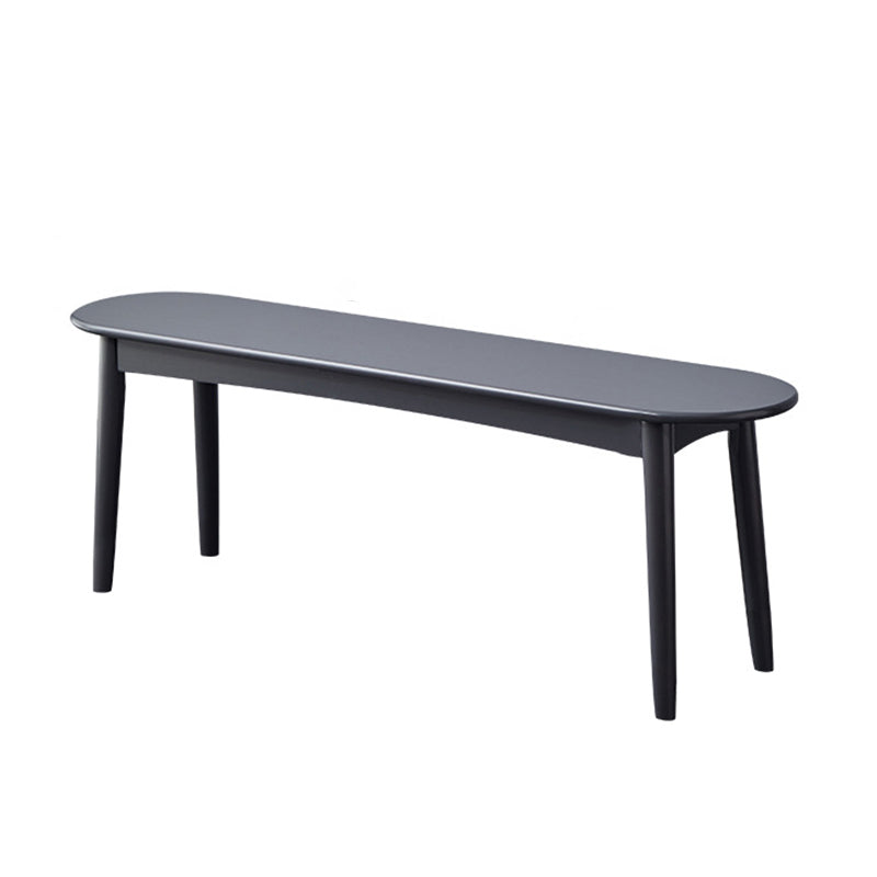 11.8 Inch Wide Seating Bench Modern Solid Wood Bench with Legs