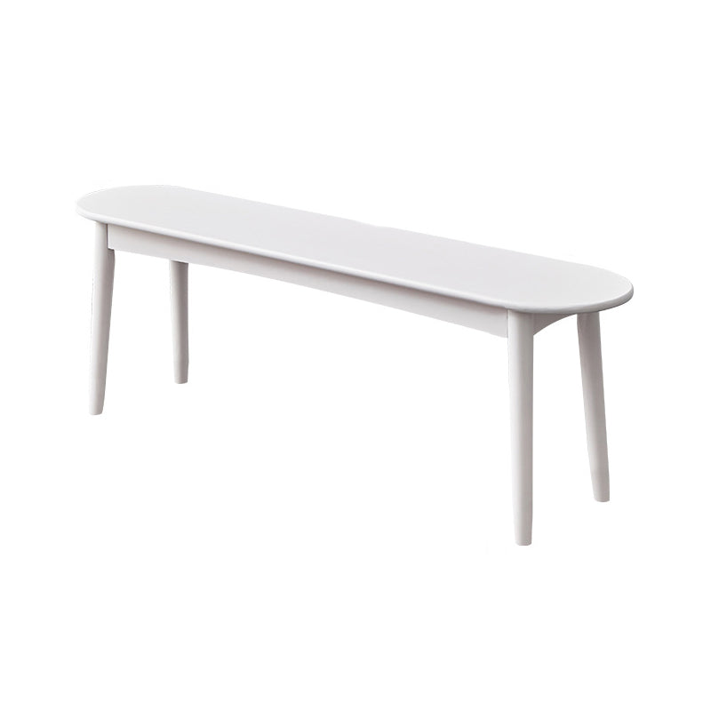 11.8 Inch Wide Seating Bench Modern Solid Wood Bench with Legs