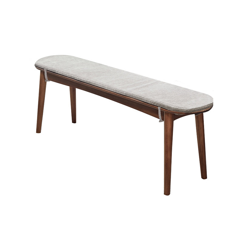 11.8 Inch Wide Seating Bench Modern Solid Wood Bench with Legs