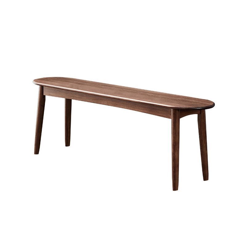 11.8 Inch Wide Seating Bench Modern Solid Wood Bench with Legs