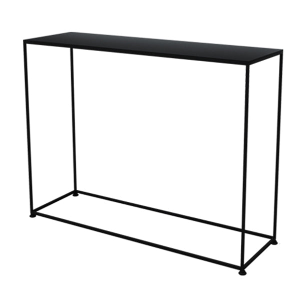 Iron Rectangle Console Table 29.53-inch Tall Accent Table for Hall