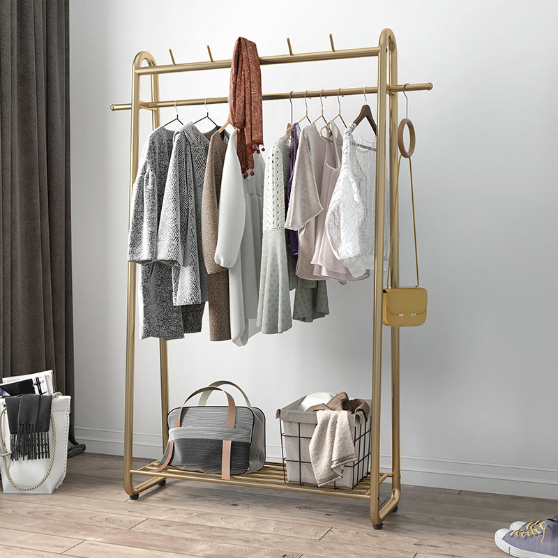 Industrial Coat Rack Metallic Free Standing Hooks Design Coat Rack for Home