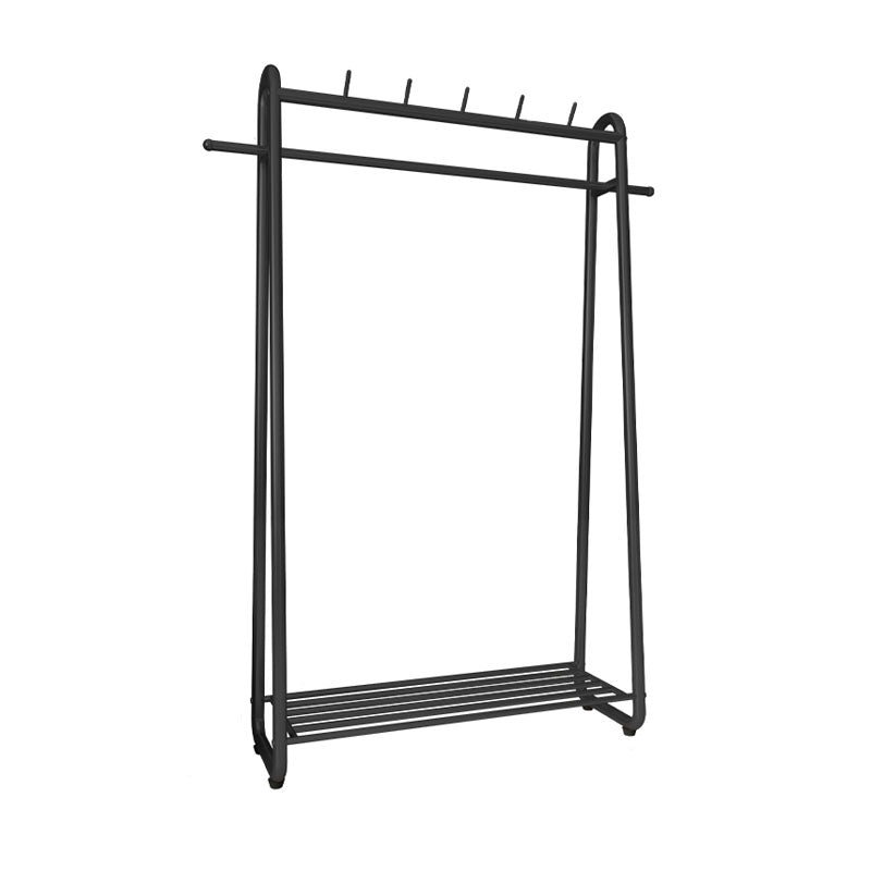 Industrial Coat Rack Metallic Free Standing Hooks Design Coat Rack for Home