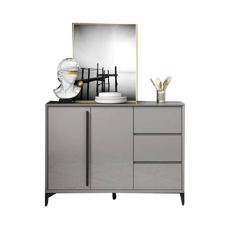 Modern Sideboard Buffet Adjustable Shelving Sideboard for Living Room