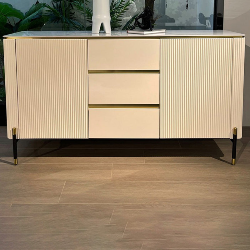 Modern Cabinets Sideboard Buffet 3-Drawer and 2-Door Sideboard