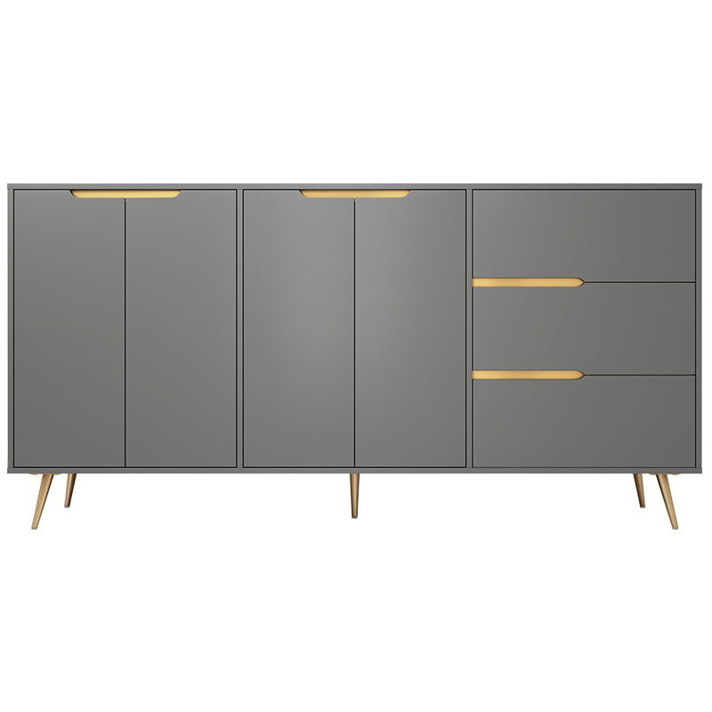 Engineered Wood Sideboard Table Modern Buffet Sideboard for Kitchen