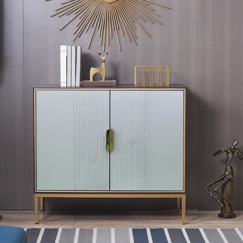 Engineered Wood Sideboard Table Contemporary Buffet Sideboard