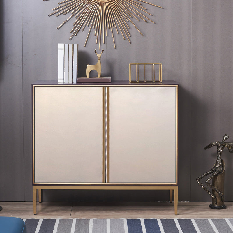 Engineered Wood Sideboard Table Contemporary Buffet Sideboard