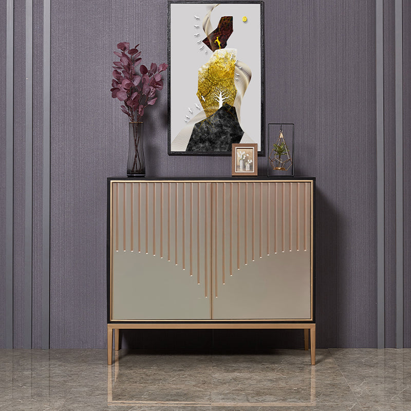 Engineered Wood Sideboard Table Contemporary Buffet Sideboard