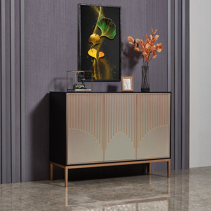 Engineered Wood Sideboard Table Contemporary Buffet Sideboard