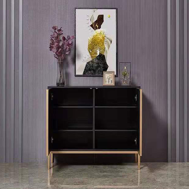 Engineered Wood Sideboard Table Contemporary Buffet Sideboard