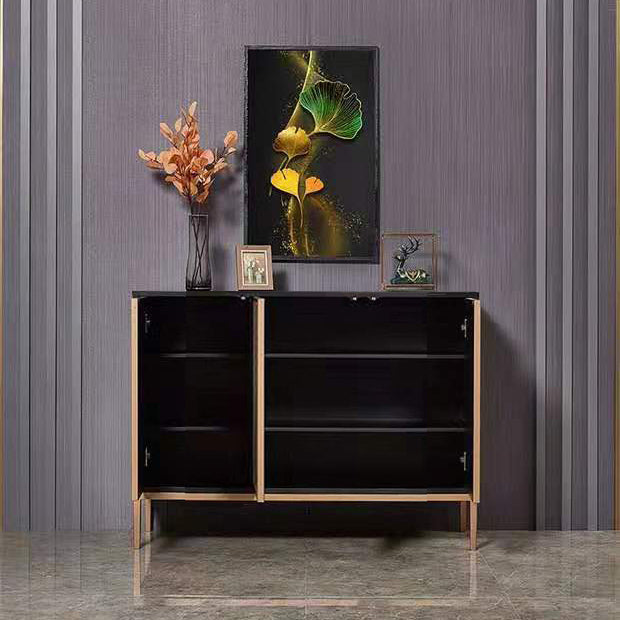 Engineered Wood Sideboard Table Contemporary Buffet Sideboard