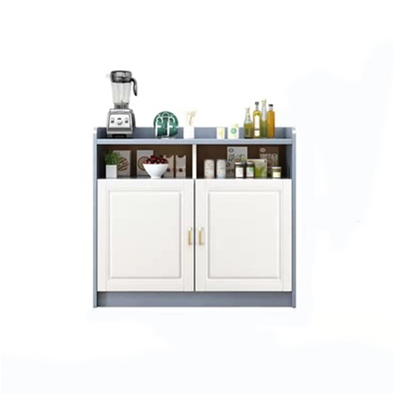 Rubberwood Solid Wood Sideboard Cabinets Contemporary Sideboard for Living Room