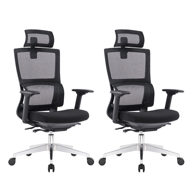 Executive Mid Back Office Chair Tilt Mechanism with Headrest Office Chair