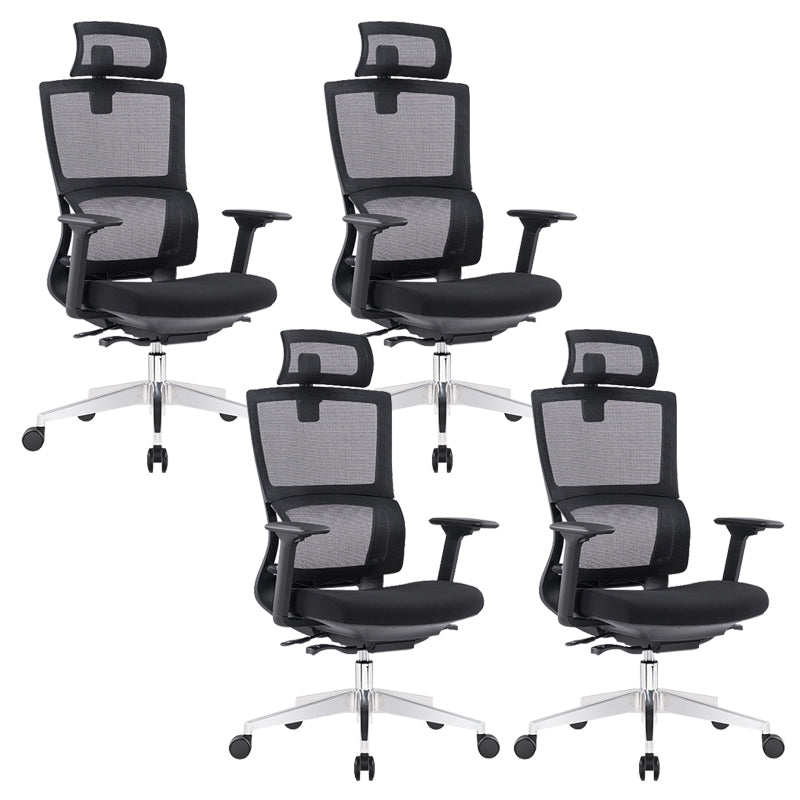 Executive Mid Back Office Chair Tilt Mechanism with Headrest Office Chair