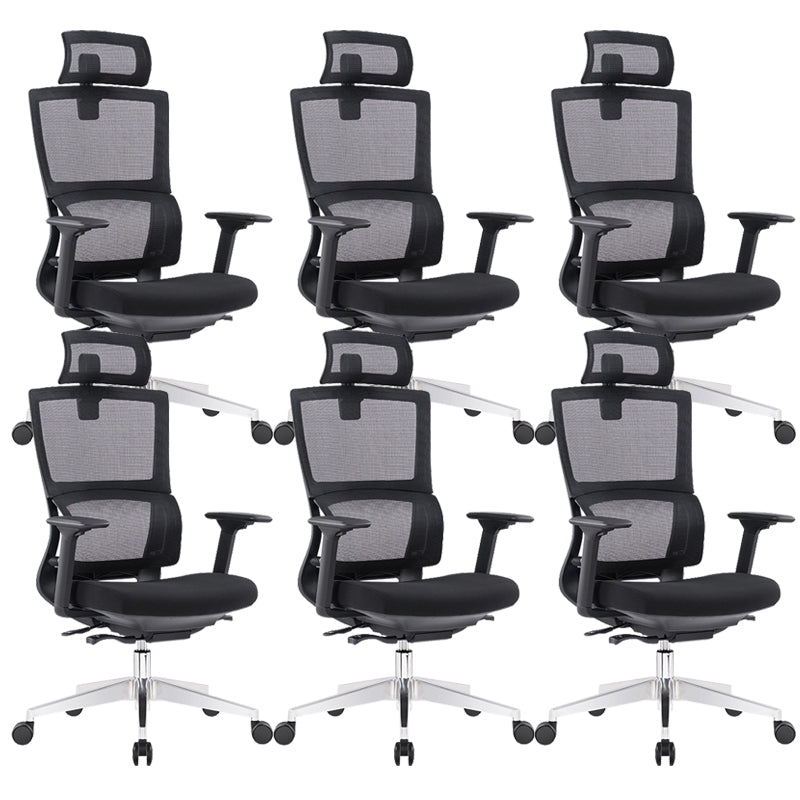 Executive Mid Back Office Chair Tilt Mechanism with Headrest Office Chair