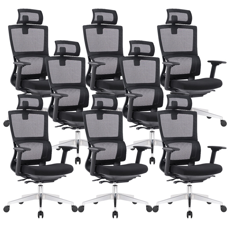 Executive Mid Back Office Chair Tilt Mechanism with Headrest Office Chair