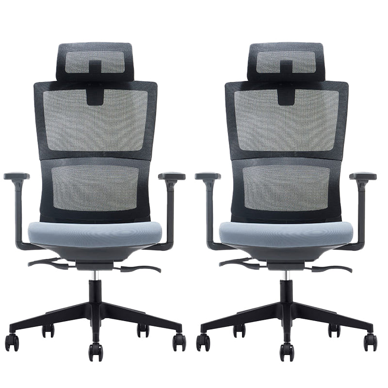 Executive Mid Back Office Chair Tilt Mechanism with Headrest Office Chair