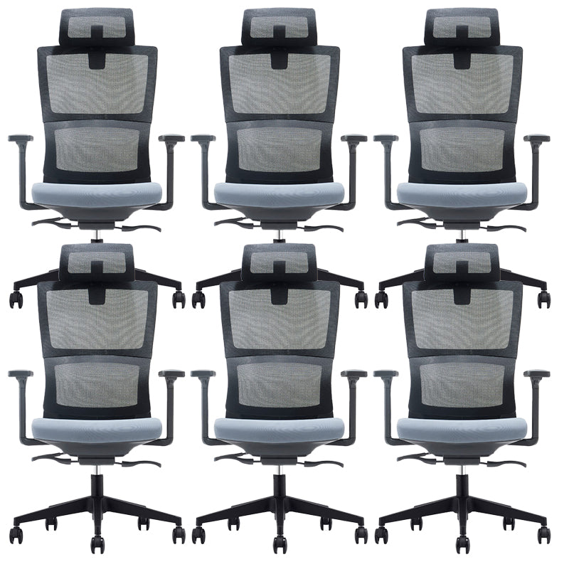 Executive Mid Back Office Chair Tilt Mechanism with Headrest Office Chair