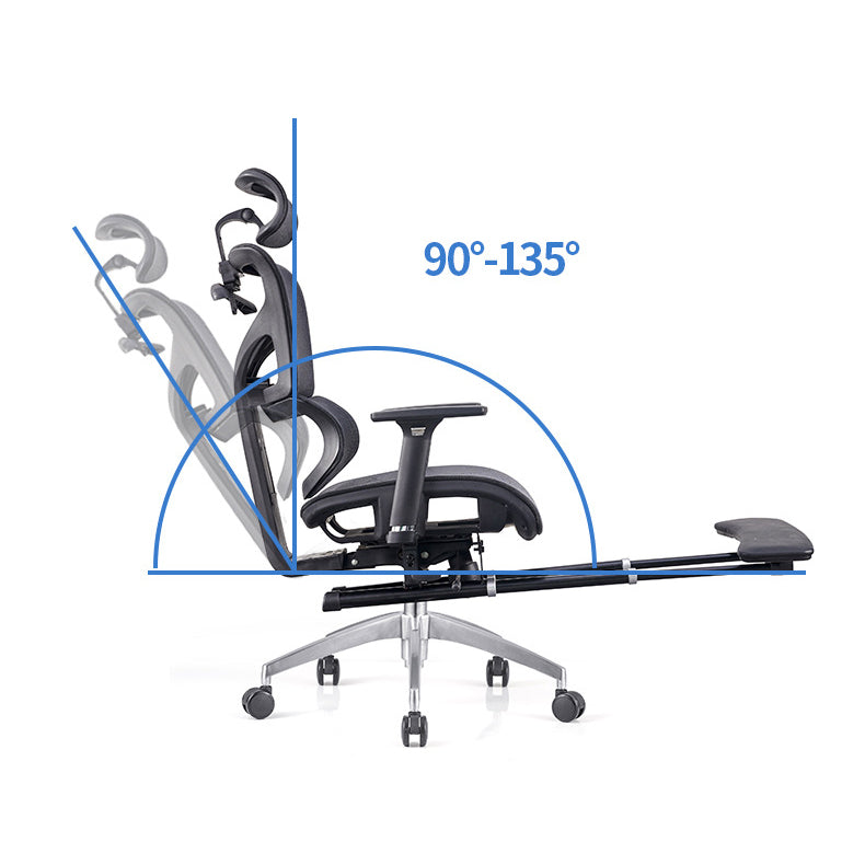 Contemporary Office Chair Mesh Computer Chair Adjustable Task Chair