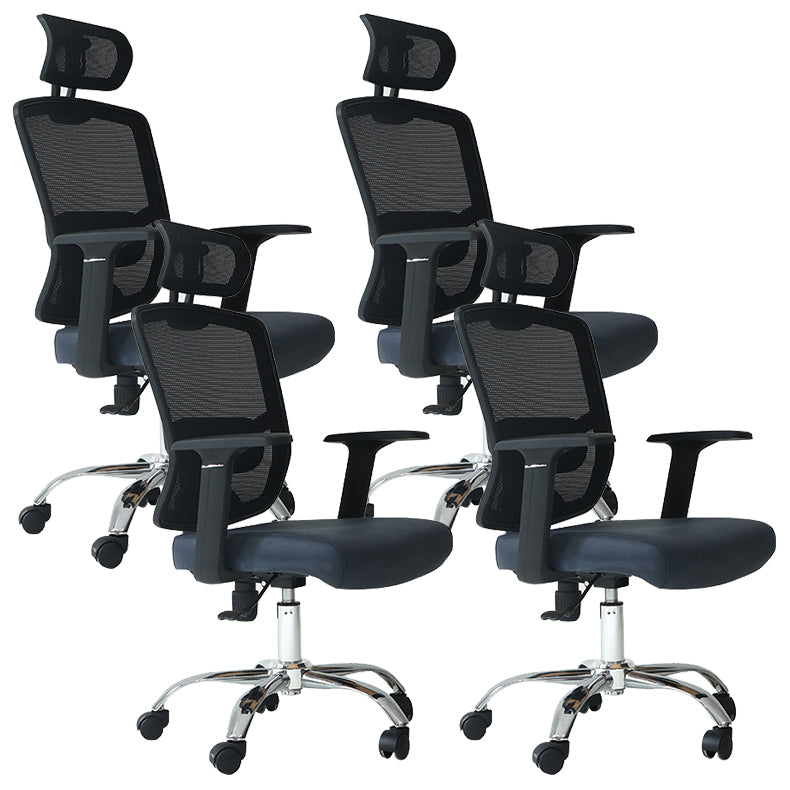 Contemporary Ergonomic Office Chair High-Back Tilt Mechanism Desk Chair