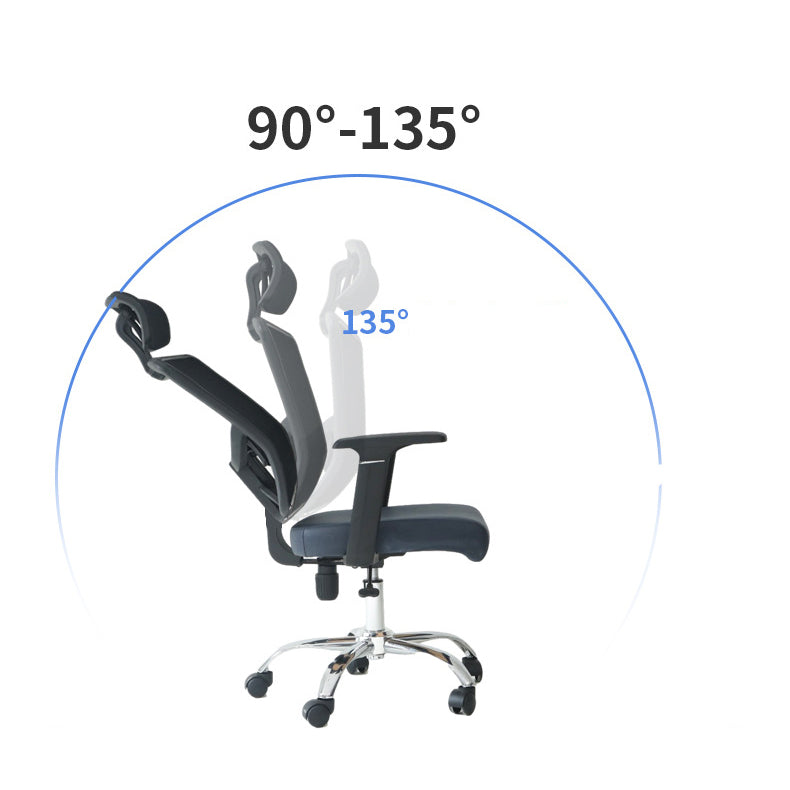 Contemporary Ergonomic Office Chair High-Back Tilt Mechanism Desk Chair