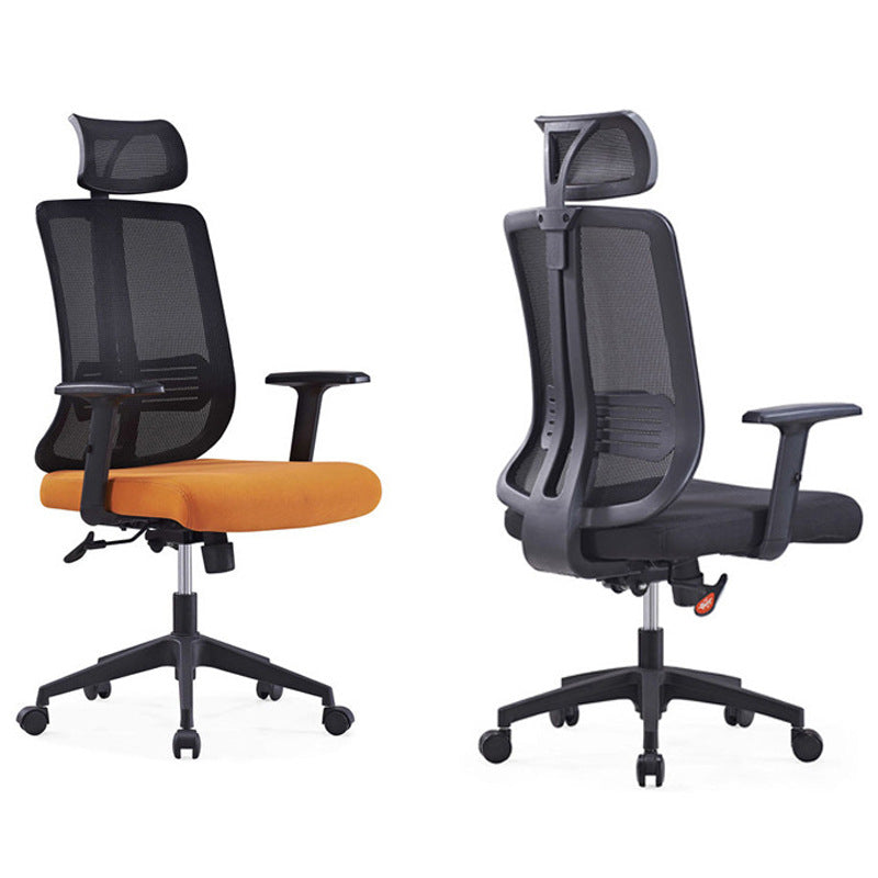 Height-adjustable Office Chair with Breathable AirGrid Arm Chair