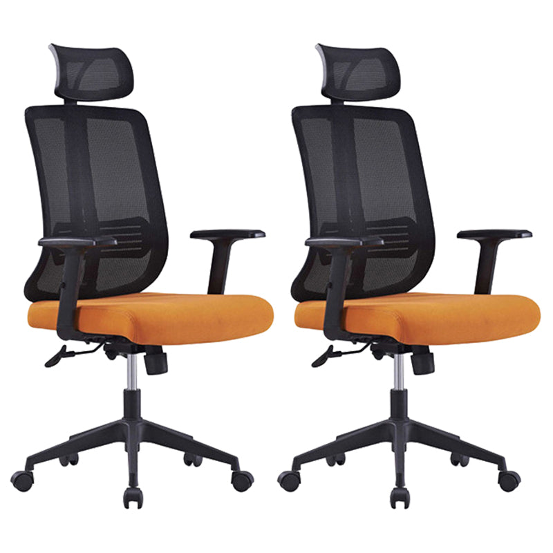 Height-adjustable Office Chair with Breathable AirGrid Arm Chair