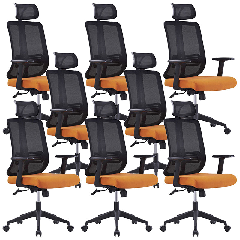 Height-adjustable Office Chair with Breathable AirGrid Arm Chair