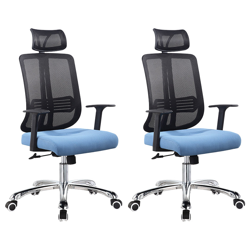 Height-adjustable Office Chair with Breathable AirGrid Arm Chair