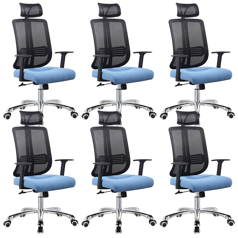 Height-adjustable Office Chair with Breathable AirGrid Arm Chair