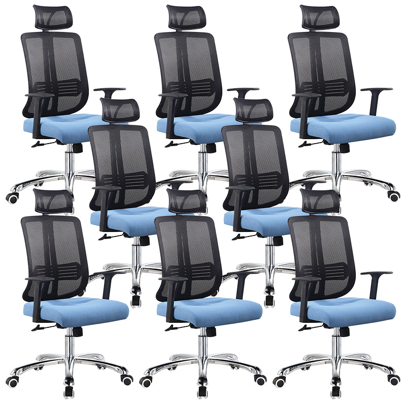 Height-adjustable Office Chair with Breathable AirGrid Arm Chair