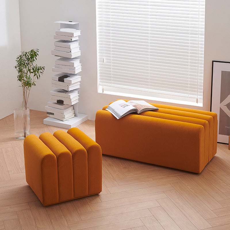 Modern Seating Bench 18.11" W 16.14" H Foam Bench for Bedroom