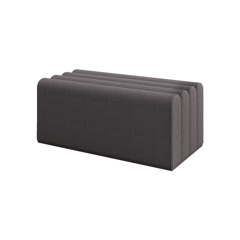 Modern Seating Bench 18.11" W 16.14" H Foam Bench for Bedroom