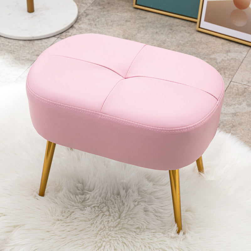 14.2"H Glam Bench Cushioned Tufted Entryway and Bedroom Bench