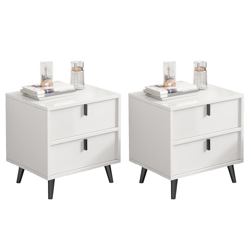 Modern Drawers Included Bedside Cabinet Manufactured Wood Nightstand for Bedroom