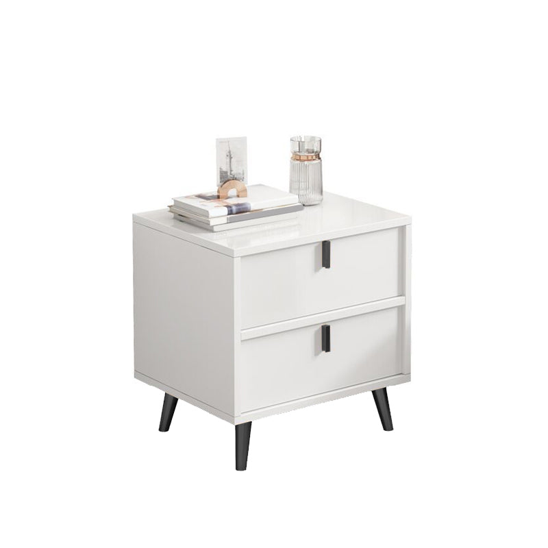 Modern Drawers Included Bedside Cabinet Manufactured Wood Nightstand for Bedroom