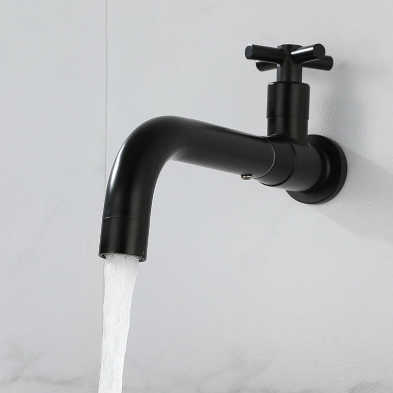 Modern 1-Handle Bathroom Sink Faucet 1 Hole Wall Mounted Bathroom Faucet