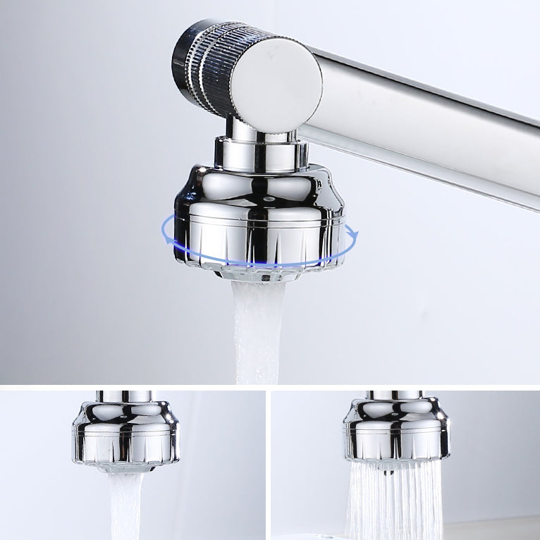 Modern 1-Handle Bathroom Sink Faucet 2 Hole Centerset Lavatory Faucet