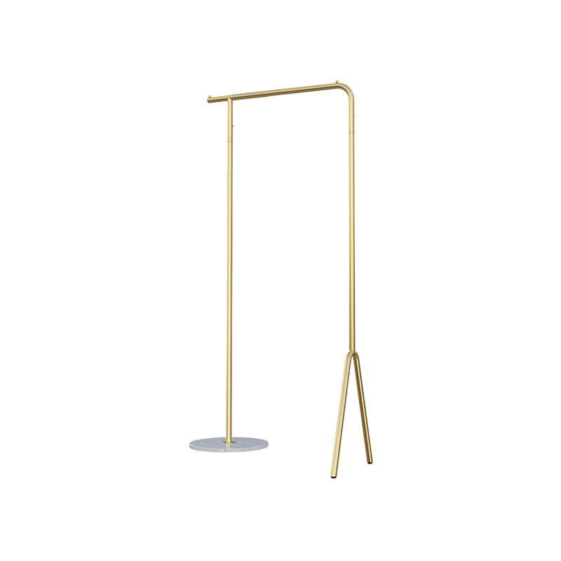 Industrial Minimalist Style Coat Rack Metallic Free Standing Coat Hanger