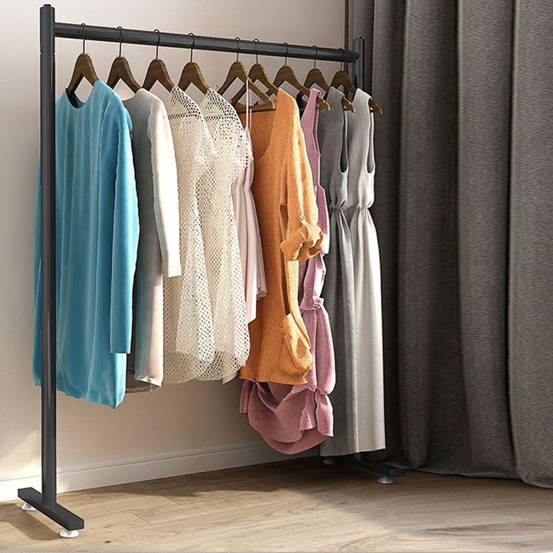 Contemporary Coat Rack Solid Color Metal Clothes Hanger for Bedroom