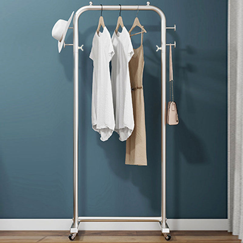 Industrial Minimalist Style Coat Rack Metallic Free Standing Hooks Design Coat Rack